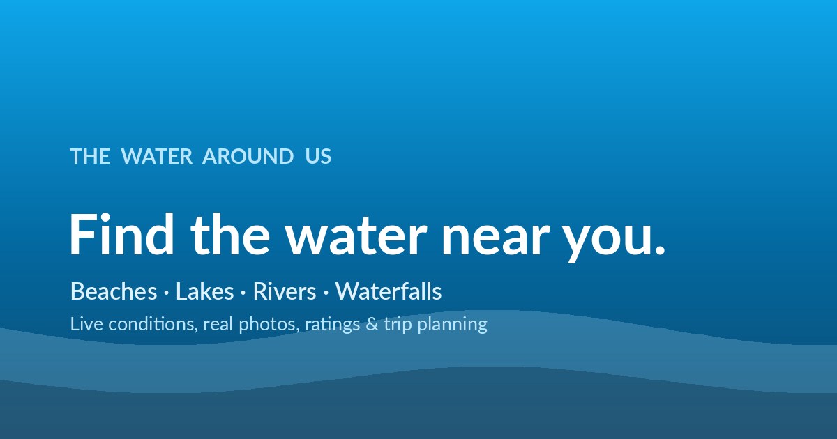 Live swim map: water temperatures near you right now | The Water Around Us